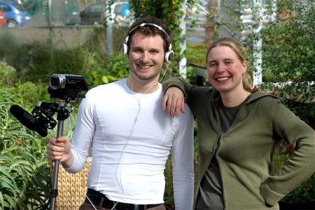 Unser Videoteam: Boris und Simone